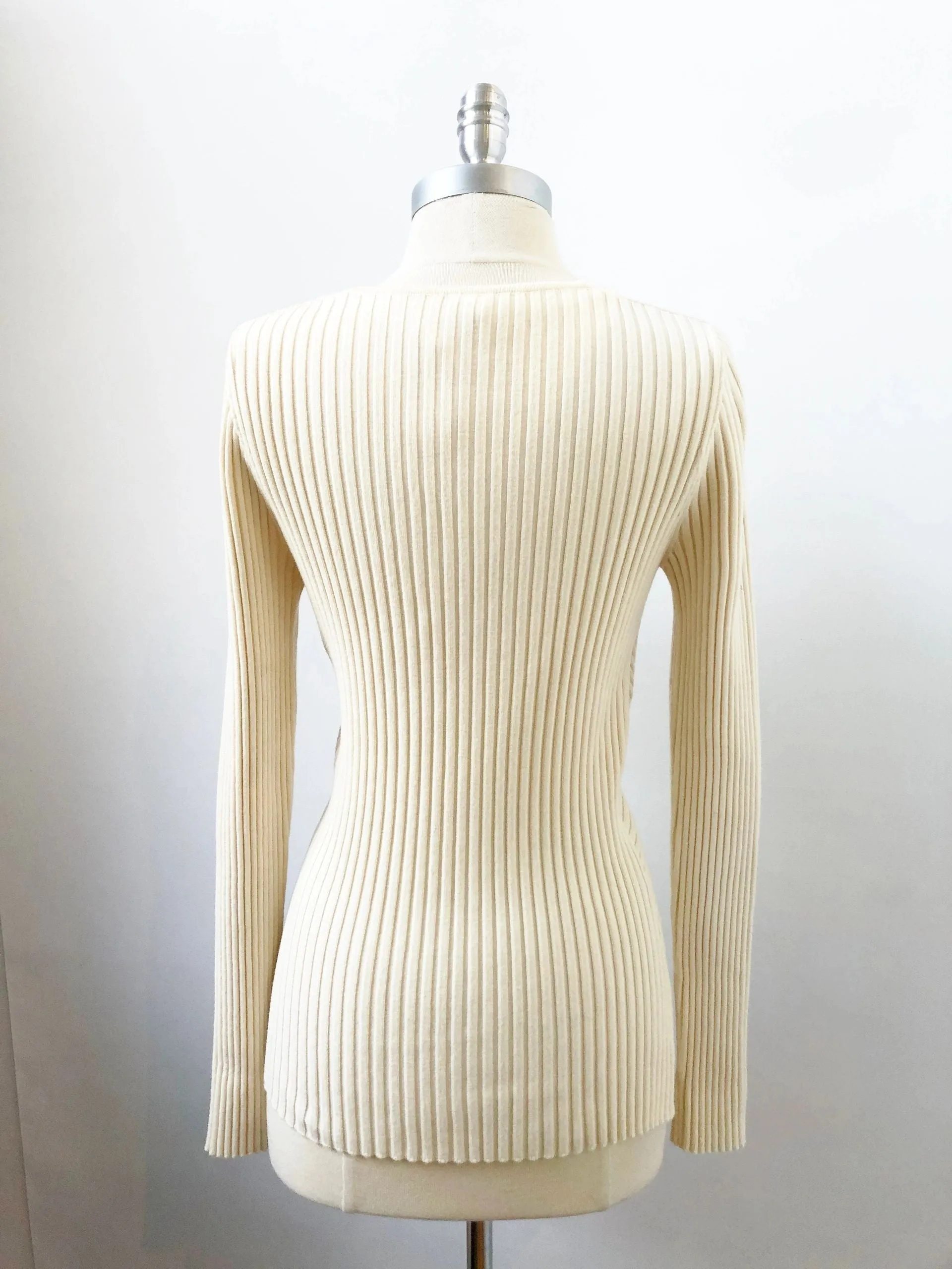Wolford Wool Wrap Sweater Size M