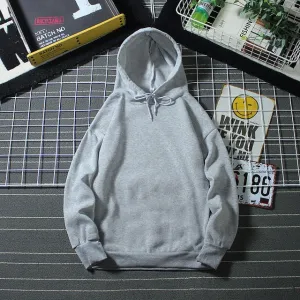 Women Winter Sweatshirts Coat Causal Warm Thick Fleece Pocket Solid Grey Black Female Hooded Coat Outerwear Harajuku BF Oversize