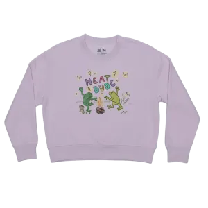 Women's Frog Crewneck - Orchid