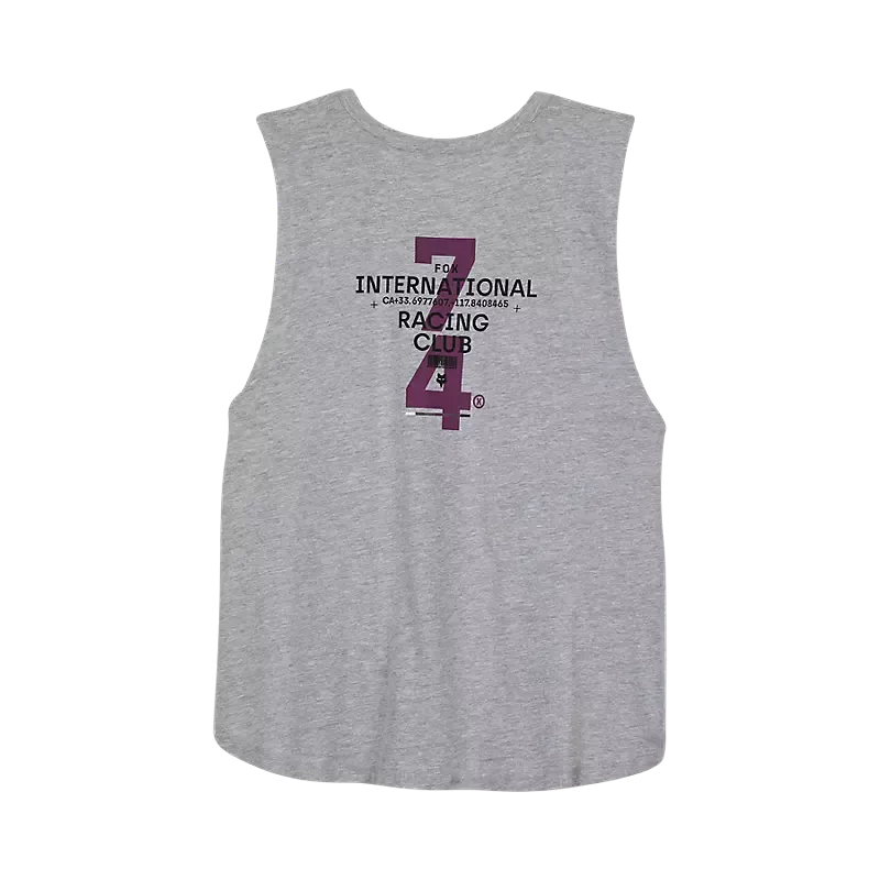 Women's Numerical Biker Tank