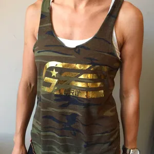 Women's Pure Grit Tank - Camo