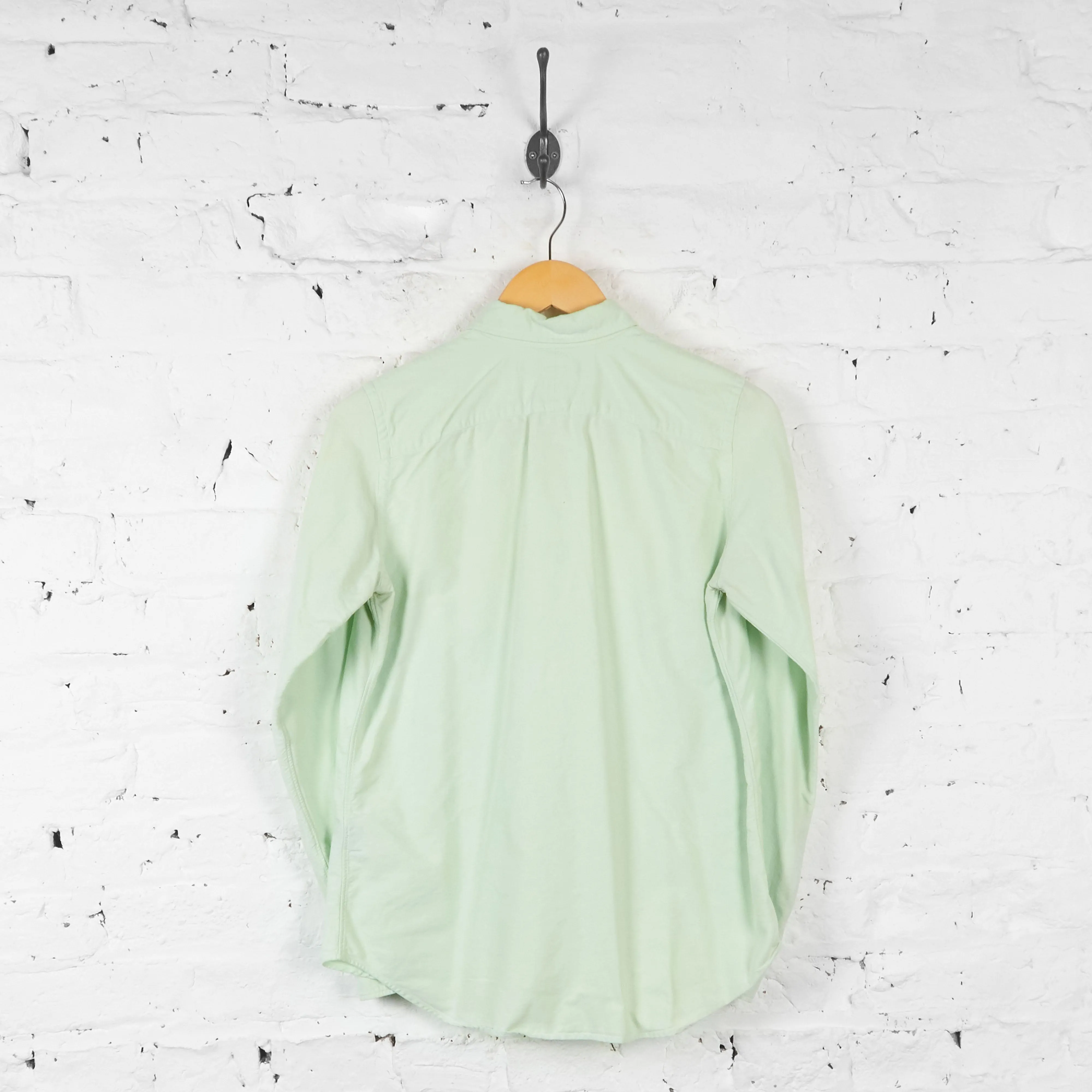 Womens Ralph Lauren Oxford Shirt Blouse  - Green - Womens S