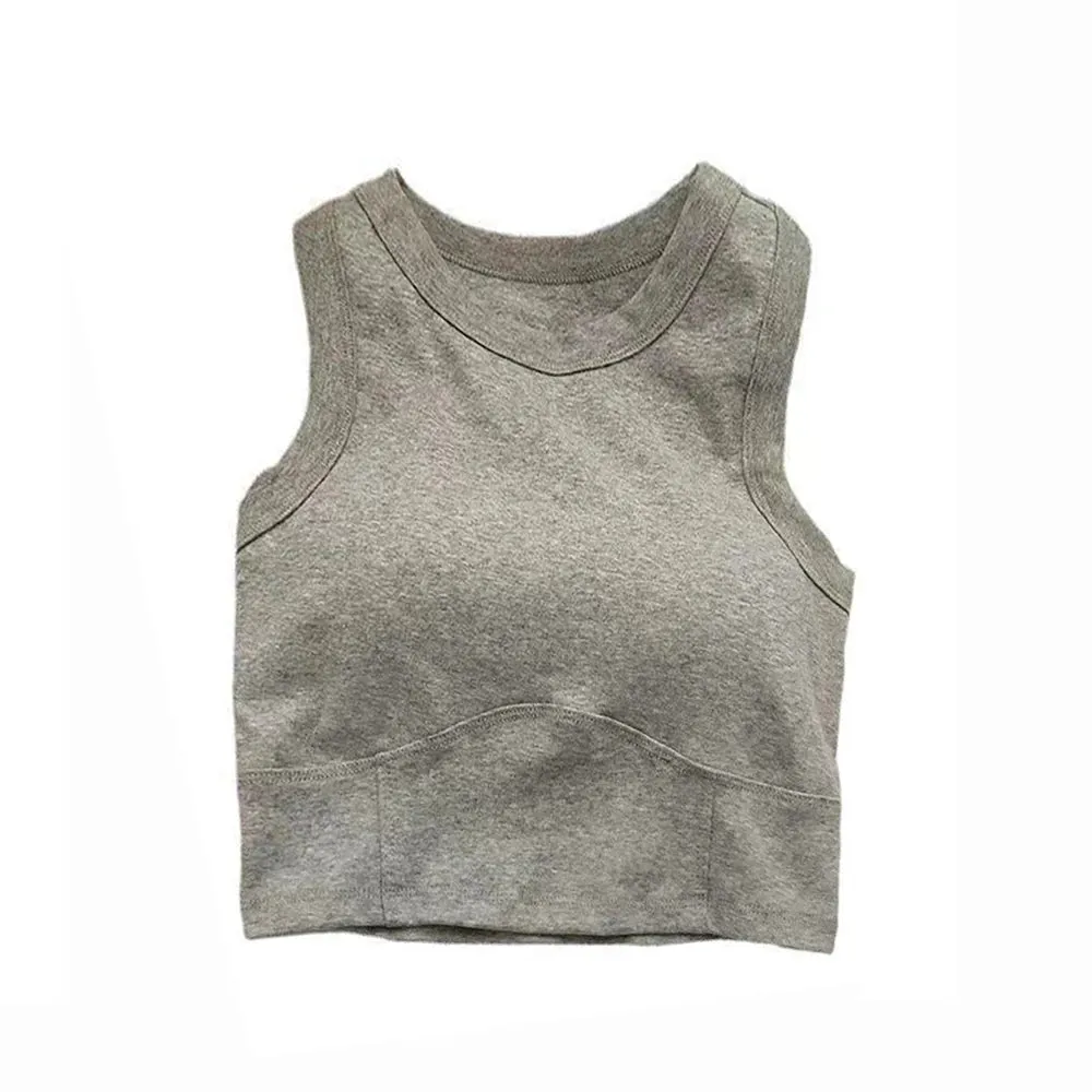 Women's Seamless Push-Up Sports Bra Tank Top