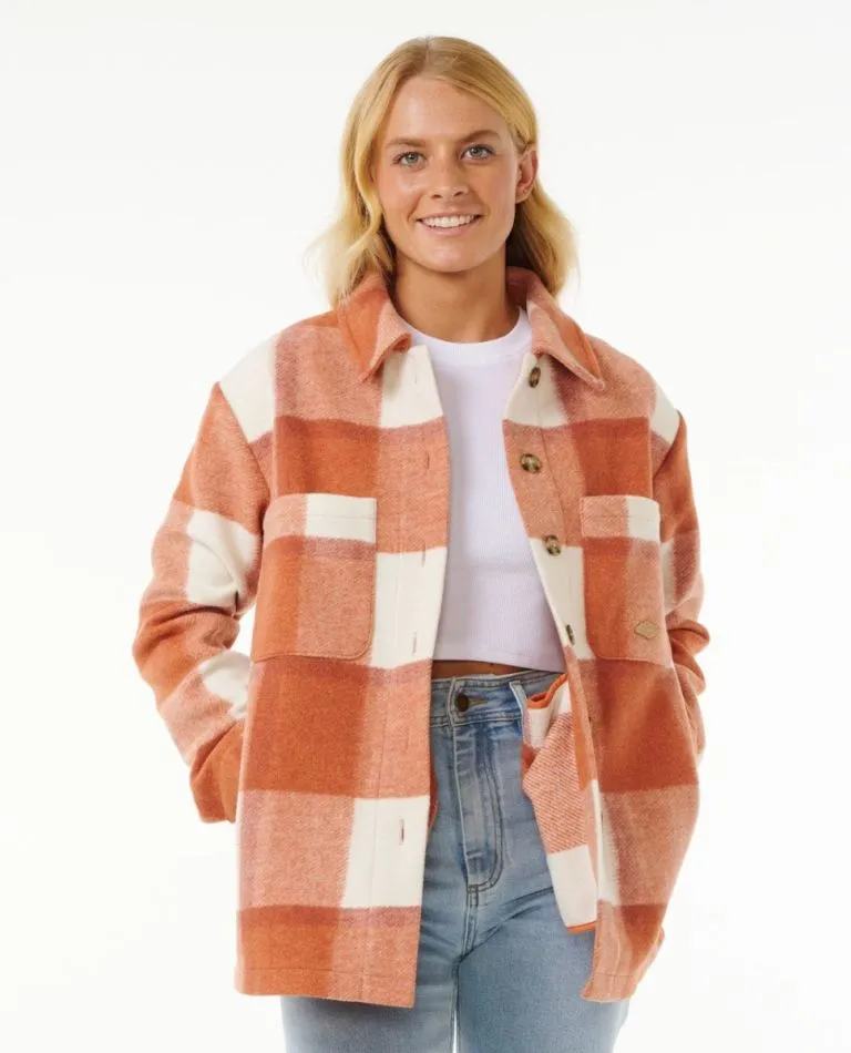 Women's Soliel Check Shacket