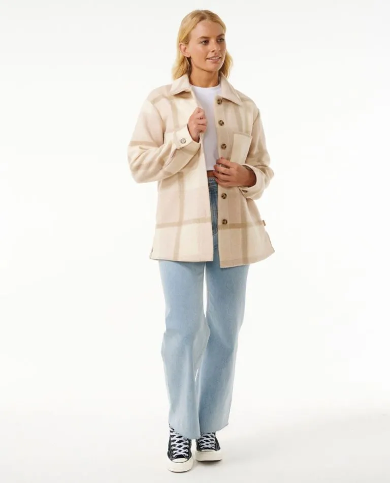 Women's Soliel Check Shacket