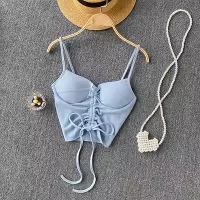 Women's Strapless Skinny Camis with Built-In Bras