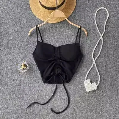Women's Strapless Skinny Camis with Built-In Bras
