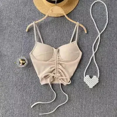 Women's Strapless Skinny Camis with Built-In Bras