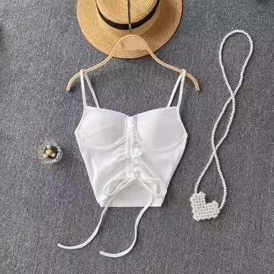 Women's Strapless Skinny Camis with Built-In Bras
