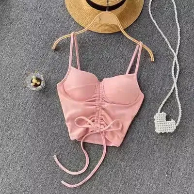Women's Strapless Skinny Camis with Built-In Bras