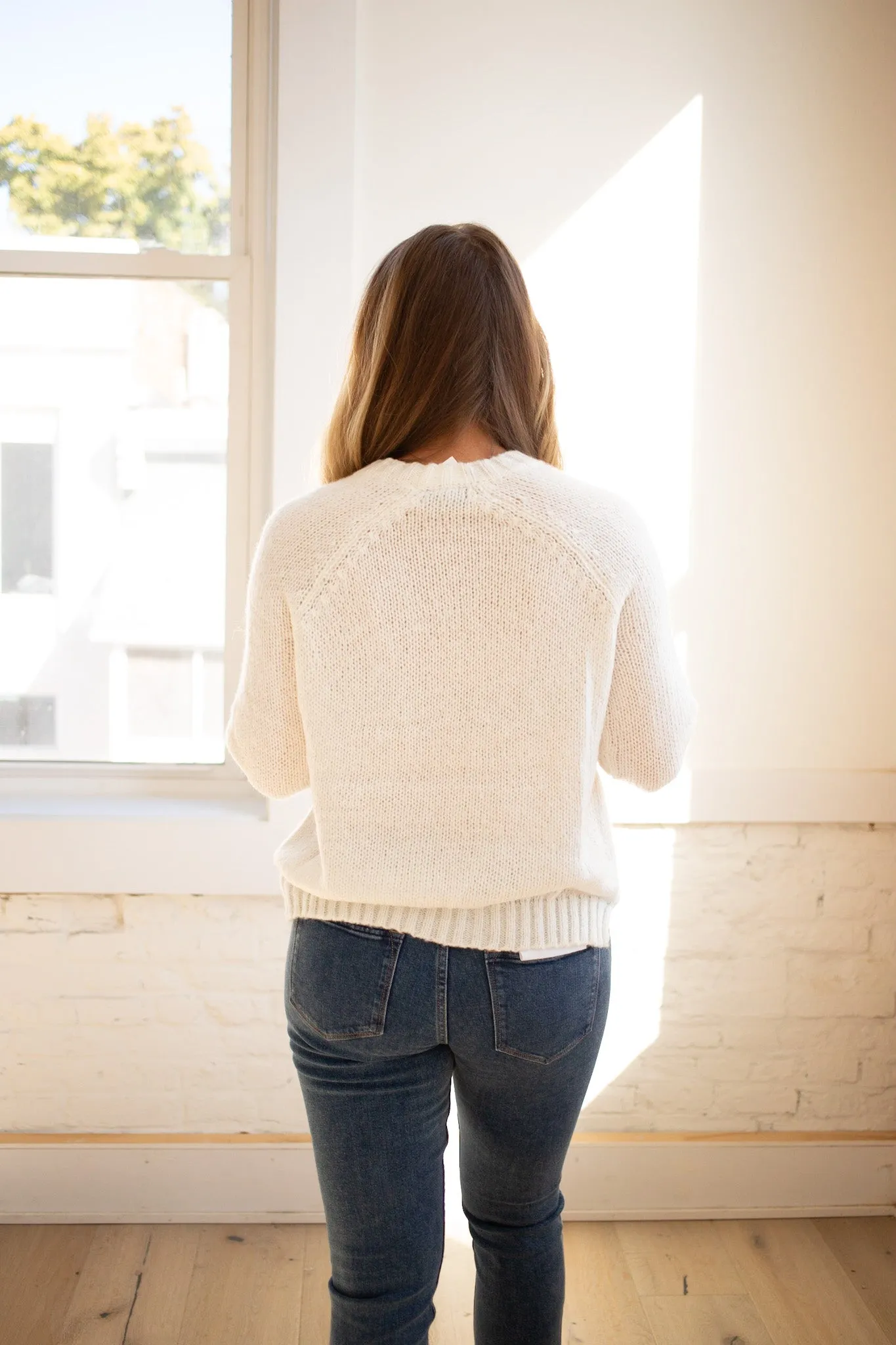 Wooden Ships Camo Star Sweater