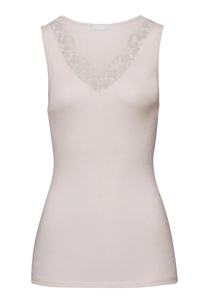 Woolen Lace - Sleeveless Top