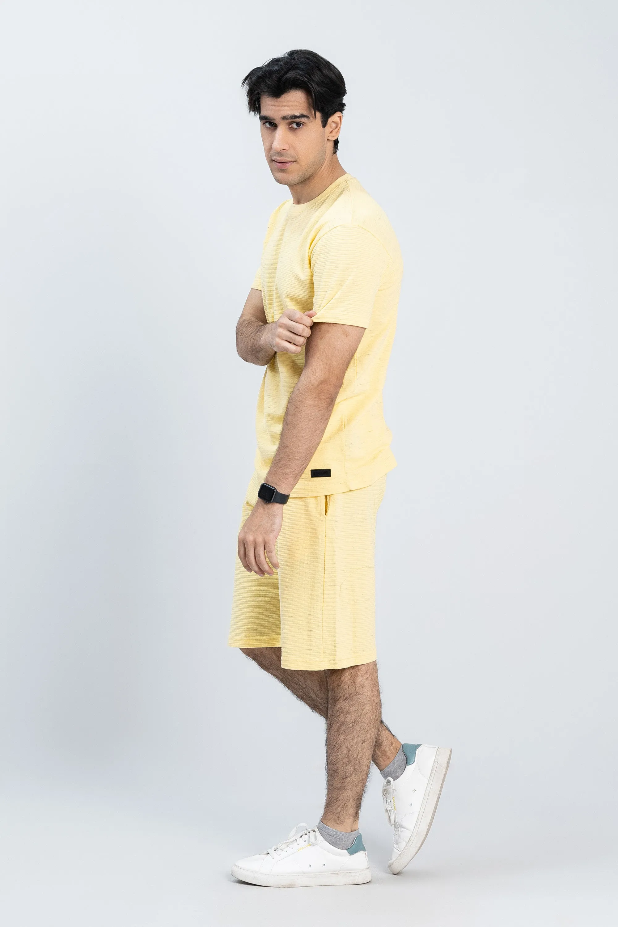 Yellow Half Sleeves Shirt