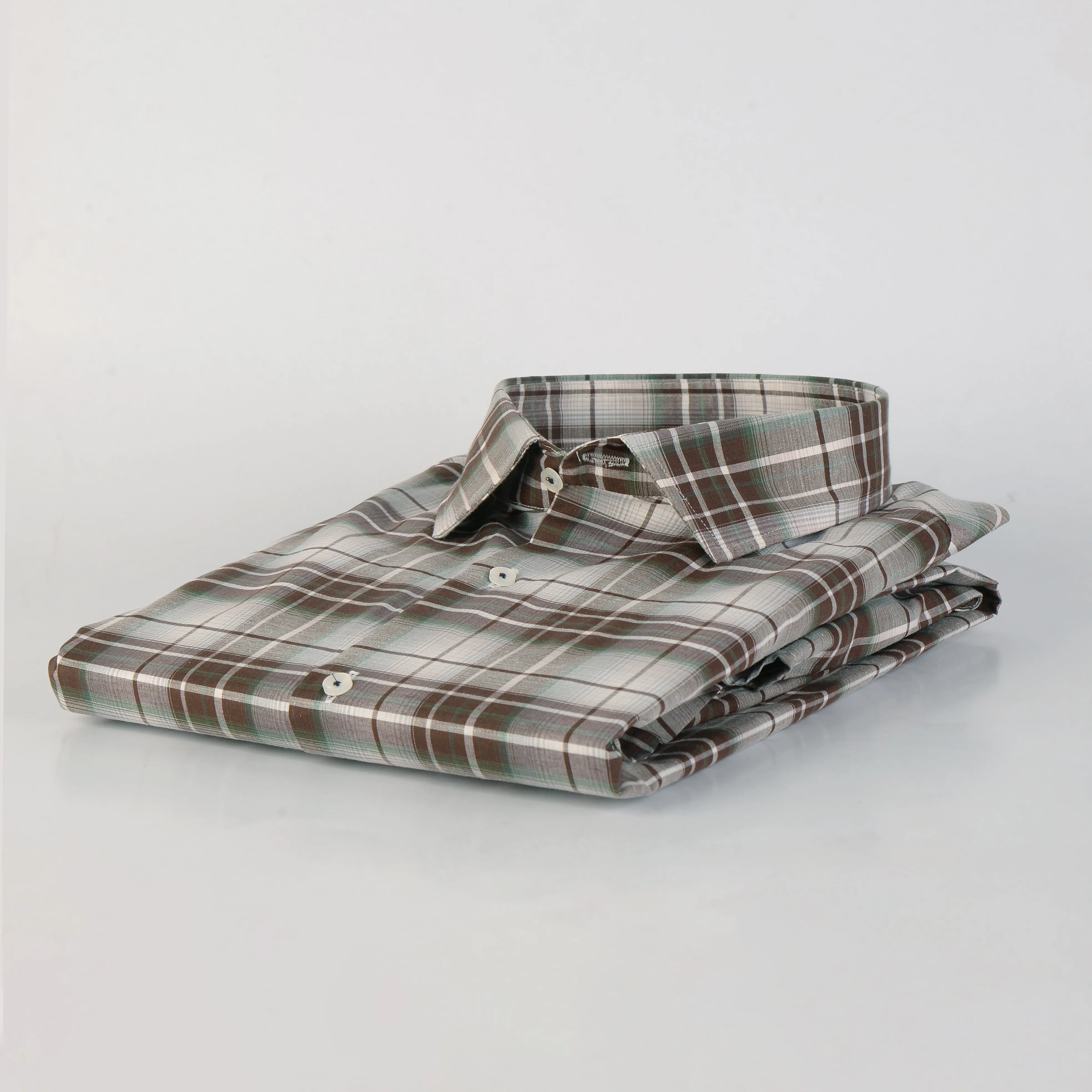 ZR Brown Checkered Shirt